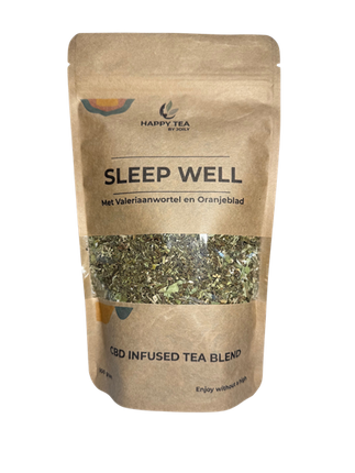 Happy Tea Sleep Well – CBD Avondthee van Happy Tea