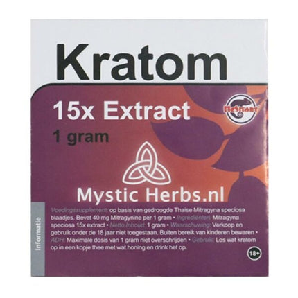 Kratopia Kratom 15x Extract - 1 gram