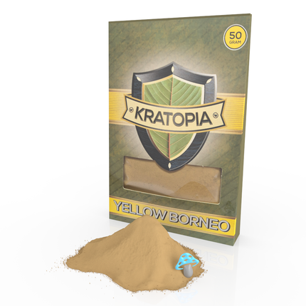 Kratopia Yellow Borneo Kratom - 50 gram