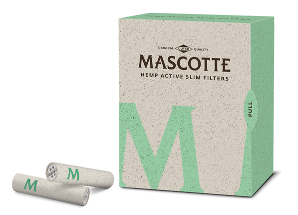 Mascotte Hemp Active Slim Filters - 6mm