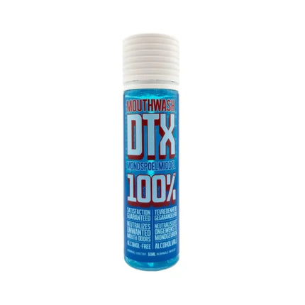 DTX Mouthwash 60ml – Bain de Bouche sans Alcool (Fresh Reset après fumer)