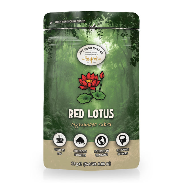 Nénuphar rouge (Nymphaea rubra) - Coupé - 25 grammes