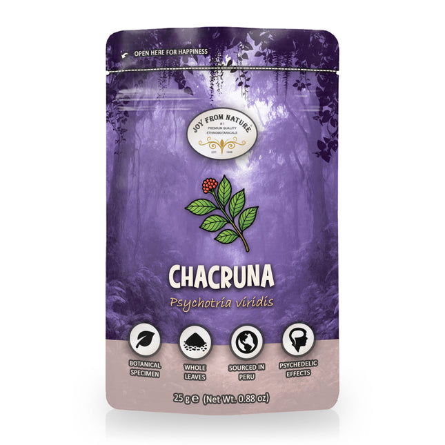 Chacruna (Psychotria viridis) - Foglie - 25 grammi