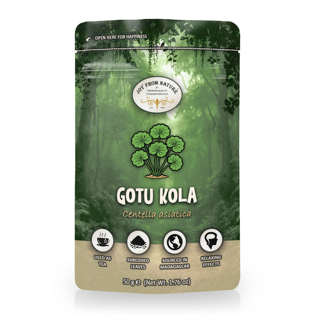 Gotu Kola (Centella asiatica) - En tranches - 50 grammes
