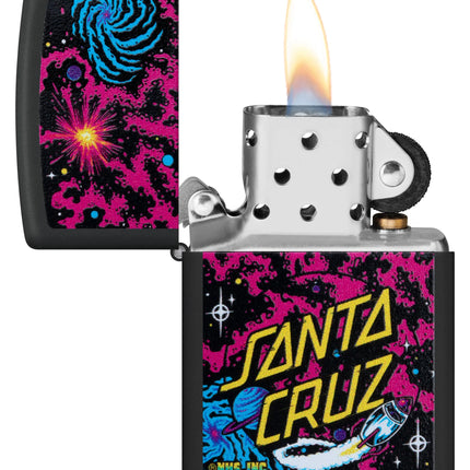 Zippo - Santa Cruz Space Dot