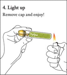 7 Pipe 7 Pipe Twisty Glass Blunt