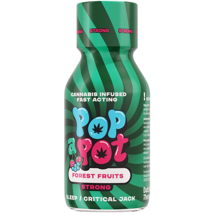 Pop a Pot Strong Citrus Mix Hanfshot – Lemon Haze Profil (100 ml)