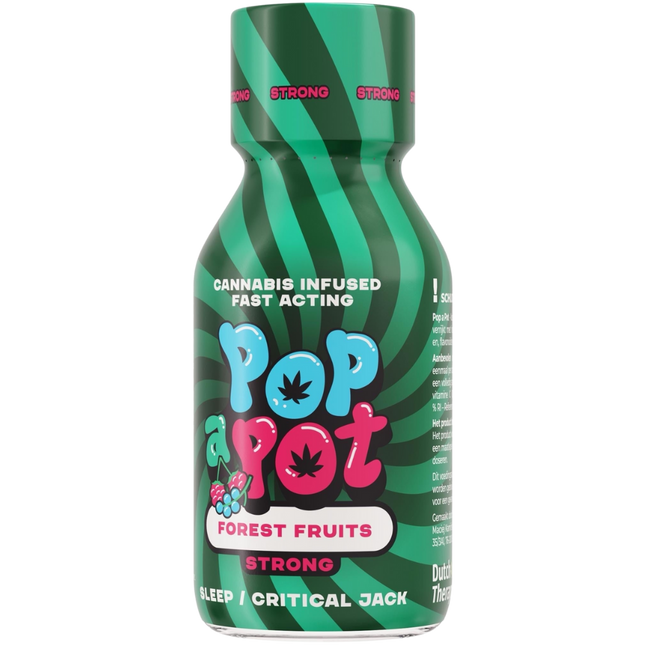 Pop a Pot Strong Citrus Mix Hemp Shot – Profilo Lemon Haze (100 ml)
