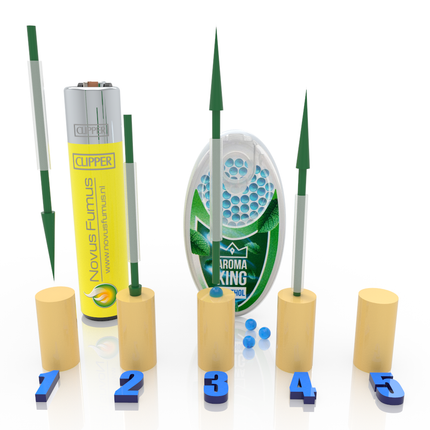 Aroma King 300 Klik bolletjes Fruitsmaak