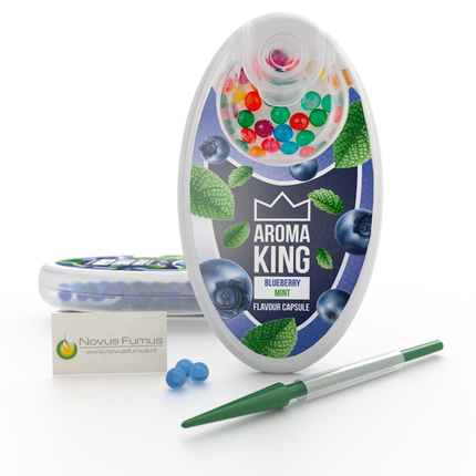 Aroma King Blueberry Mint klik bolletjes