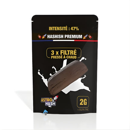 Astro Hash 3X Gefilterd 47% CBD Hash - 2 gram