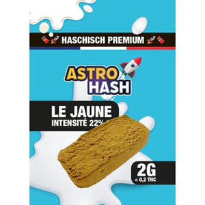 Astro Hash Le Jaune 22% CBD Hash - 2 gram