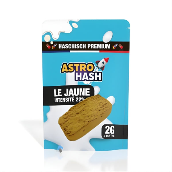 Astro Hash Le Jaune 22% CBD Hash - 2 gram