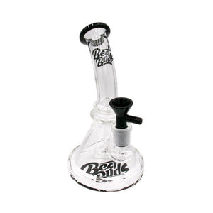 Best Buds Bent Neck Glass Bong  - 19.5cm