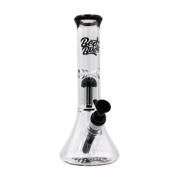 Best Buds Glass Ice Bong - 28cm
