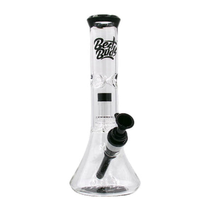 Best Buds Glass Ice Bong - 28cm