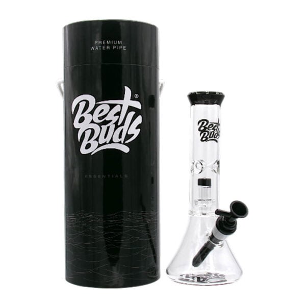 Best Buds Glass Ice Bong - 28cm