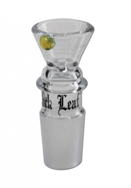 Black Leaf Glazen Bowl