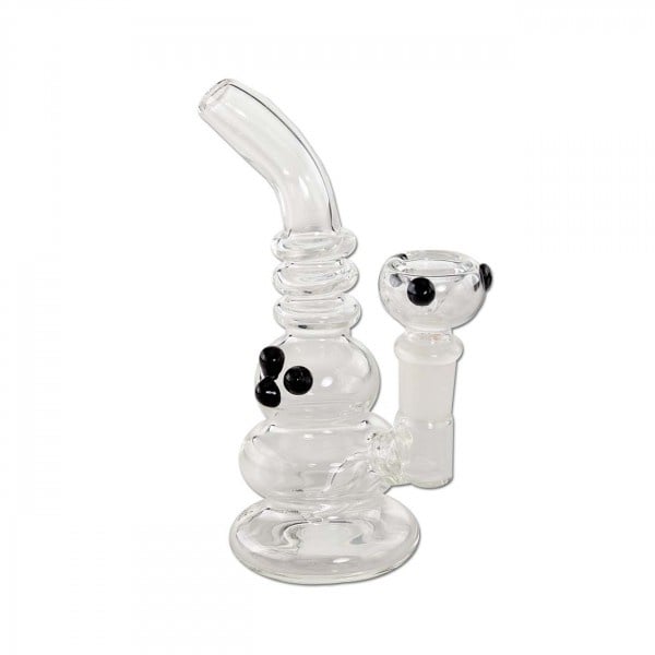 Black Leaf Mini Bubbler