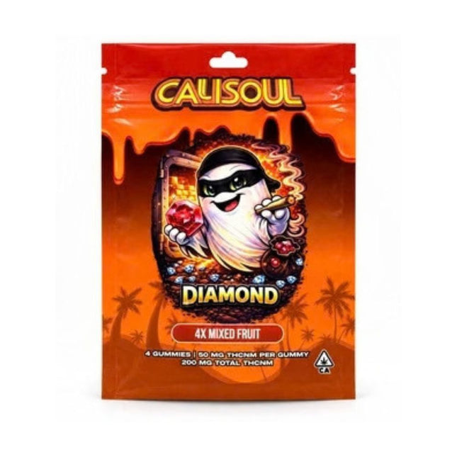 Cali Soul Diamonds Mixed Fruits - 4pcs - 200mg THCNm