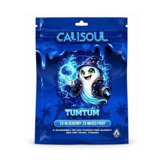 Cali Soul TumTum Blueberry - 4pcs - 200mg THC-NM