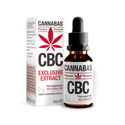 Cannabas CBC Olie - 10ml, 500mg CBC