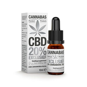 Cannabas CBD Olie 20% - 10ml & 30ml