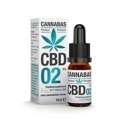 Cannabas CBD Olie 5% - Verkrijgbaar in 10ml & 30ml