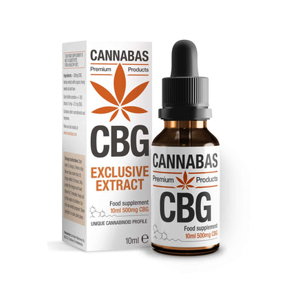 Cannabas CBG Olie - 10ml, 500mg CBG
