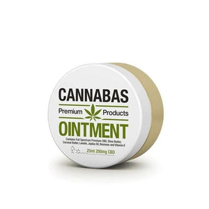 Cannabas Premium CBD Zalf 200mg - 25ml Pot