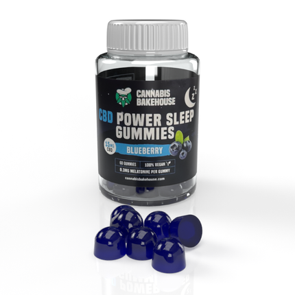 Cannabis Bakehouse CBD Power Sleep Gummies