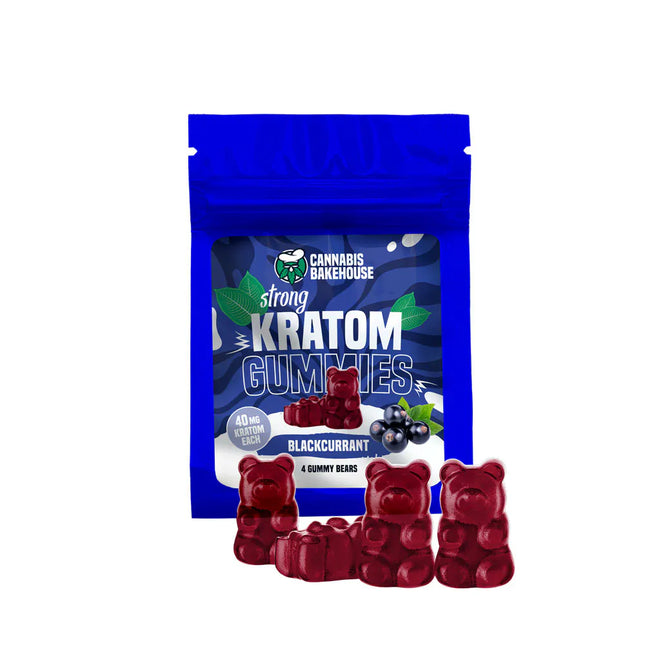 Cannabis Bakehouse Kratom-Infused Gummy Bears - 160mg