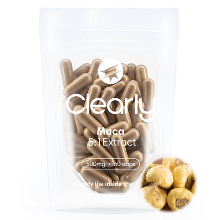Clearly Maca Extract - 500mg (60 capsules)