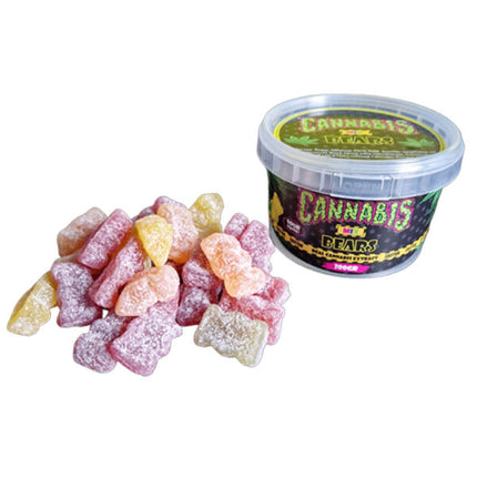 Dr. Candy Cannabis Bears Sour – 200 gram