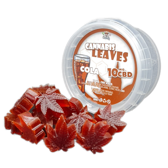 Dr. Candy CBD Cannabisblätter - 10 mg CBD