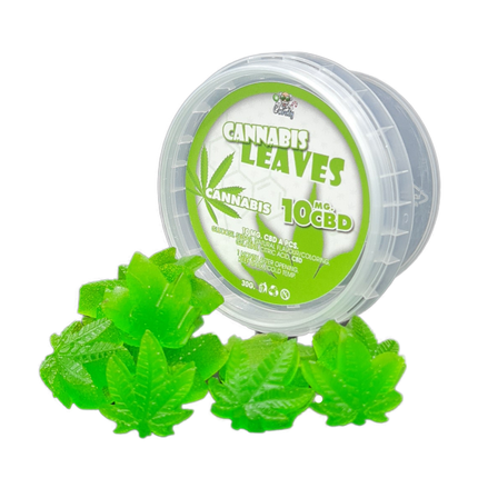 Dr. Candy CBD Cannabis Leaves - 10mg CBD