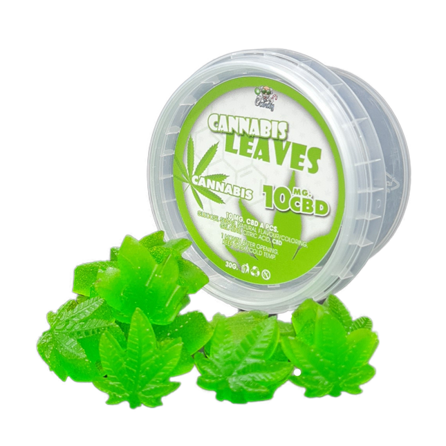 Dr. Candy CBD Cannabisblätter - 10 mg CBD