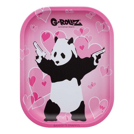 G-Rollz Banksys Graffiti Panda Gunnin - Small