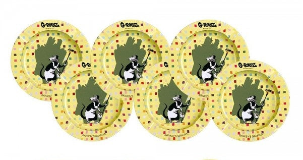 G-Rollz Banksys Graffiti Rat Cover Up - Asbak