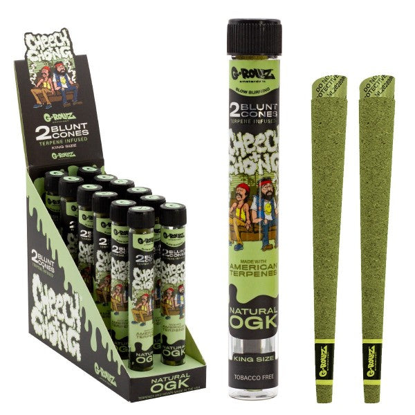 G-Rollz Blunts Cheech & Chong - Natural OGK 12 packs