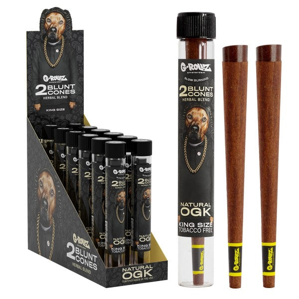G-Rollz Blunts The Dog - 2 Blunts Herbal Natural OGK