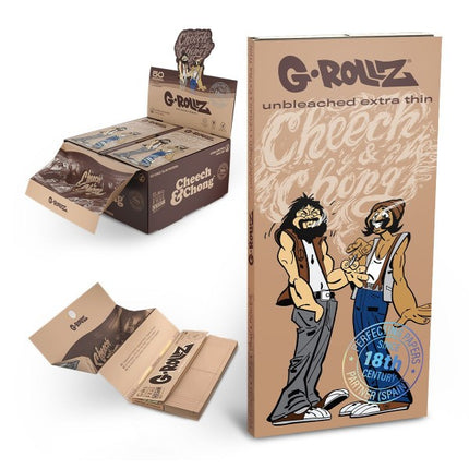 G-Rollz Cheech & Chong Joint Venture Ongebleekt - 3 in 1 Pack
