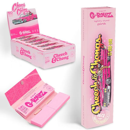 G-Rollz Cheech & Chong Lowrider Pink - 24 combi packs