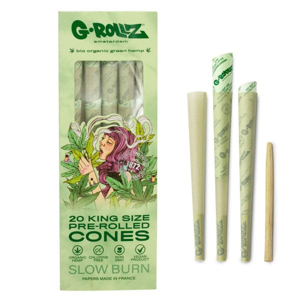 G-Rollz Colossal Dream - Hemp - 20x King Size Cones