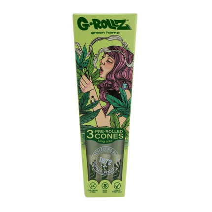 G-Rollz Colossal Dream - Hemp - 3x King Size Cones