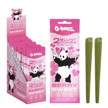 G-Rollz Cones Banksys Graffiti - Berry Sweet 12 Packs