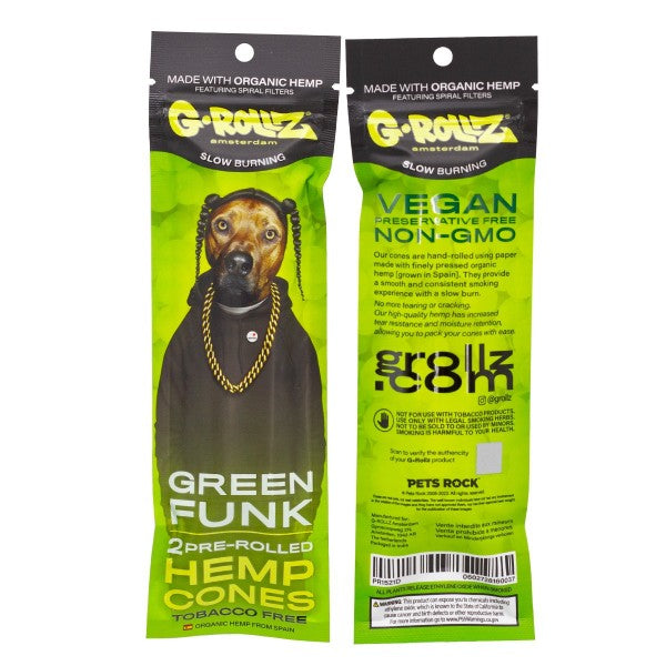 G-Rollz Cones Green Funk - 12er-Packung