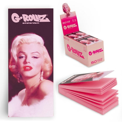 G-Rollz Fabulous Face - Pink Filter Tips 24 Booklets