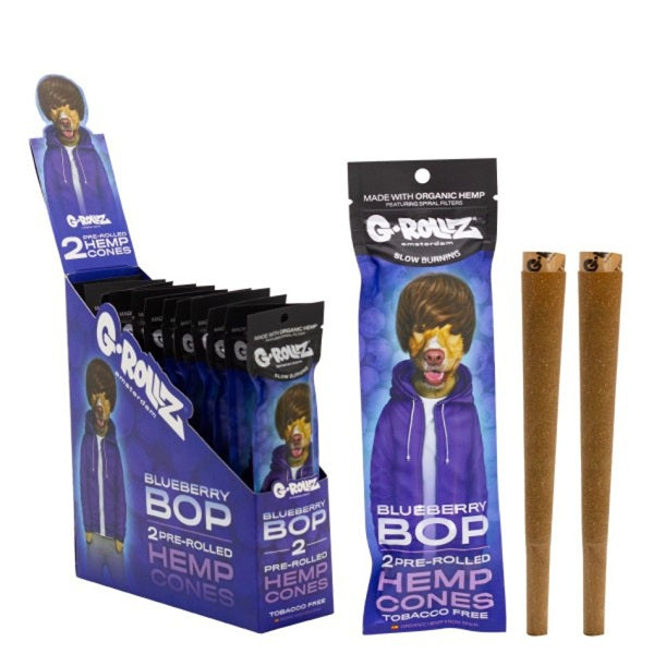 G-Rollz Hemp Cones - Blueberry Pop 12 Packs