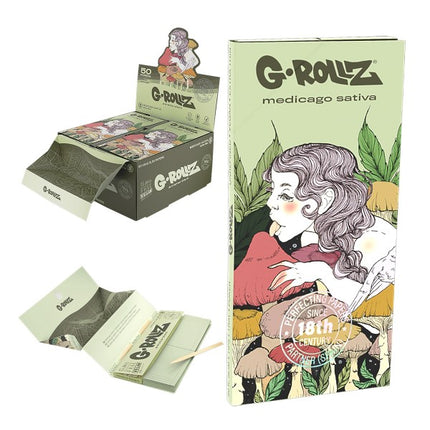 G-Rollz Mushroom Lick Medicago Sativa - 3 in 1 Pack